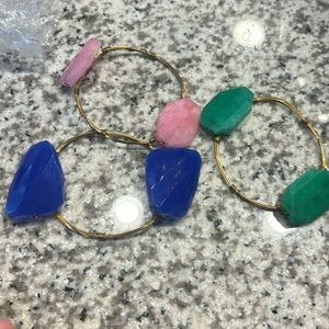 3 set of Gem Bracelets